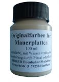 Mauerplattenfarbe Sandstein-ocker