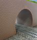 Tunnelportal H0, Quader Mauerwerk, zweigleisig, Sandstein-rot